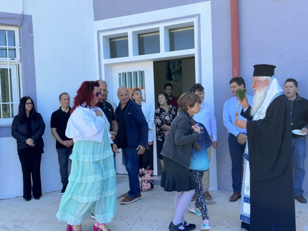 Ο Μητροπολίτης Θηβών τέλεσε Αγιασμό στο Γυμνάσιο Κυριακίου