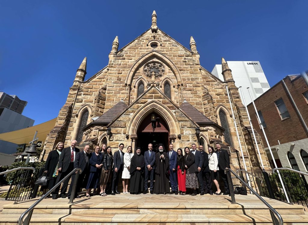 Ο Αρχιεπίσκοπος Αυστραλίας στην εορτάζουσα Ενορία – Κοινότητα Αγίου Νεκταρίου στο Σύδνεϋ