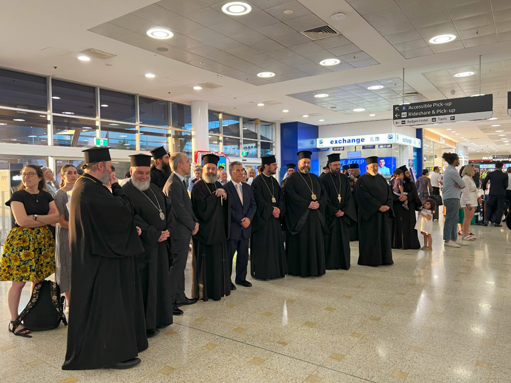Άφιξη Αρχιερέων εξ Ελλάδος στο Σύδνεϋ για την Κληρικολαϊκή Συνέλευση της Αρχιεπισκοπής Αυστραλίας