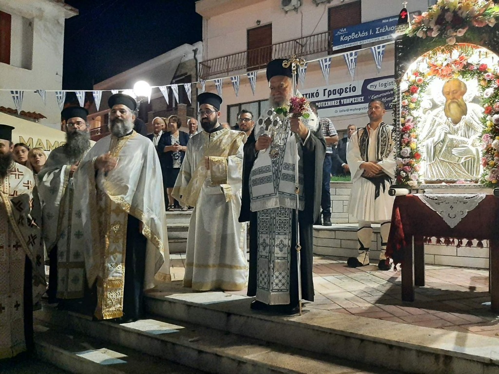 Η μνήμη του Αγίου Ιωάννου του Θεολόγου στην Ιερά Μητρόπολη Χαλκίδος
