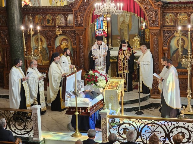 Η Εξόδιος Ακολουθία του ευπατρίδη ευεργέτη Νίκου Ανδριώτη στη Νέα Υόρκη