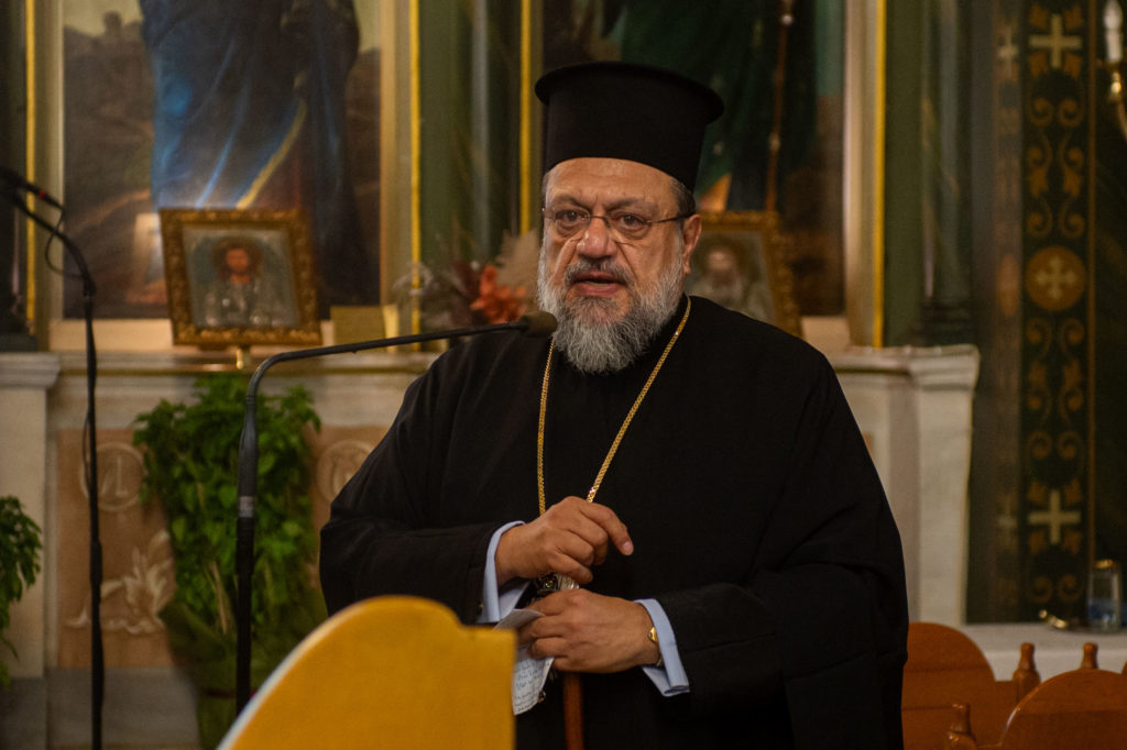 Ο Μητροπολίτης Μεσσηνίας στην εκδήλωση τιμής και μνήμης του Καθηγητή Μάρκου Ορφανού