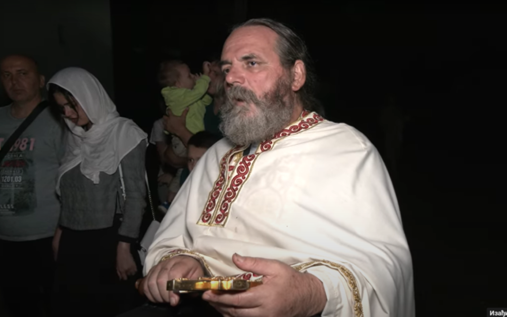 Света тајна Јелеосвећења у храму под Горицом
