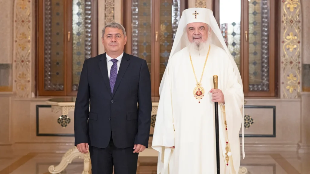 Ambasadorul Republicii Armenia în vizită de rămas bun la Patriarhul României