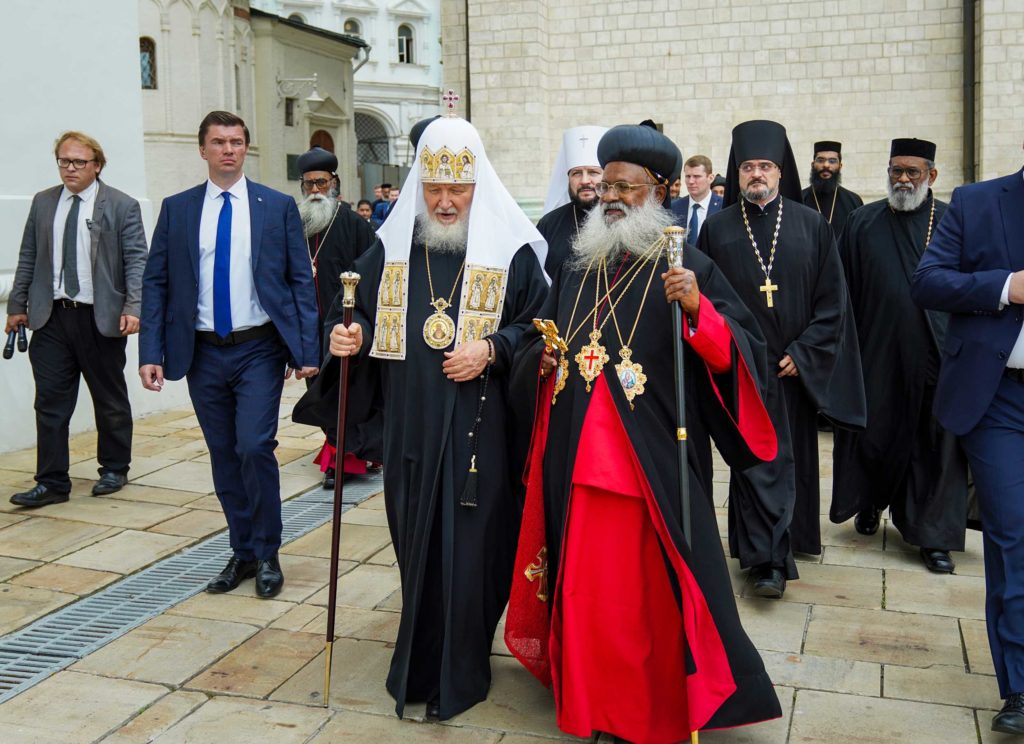 Патриаршая проповедь в день памяти святителя Петра Московского после Литургии в Успенском соборе Московского Кремля