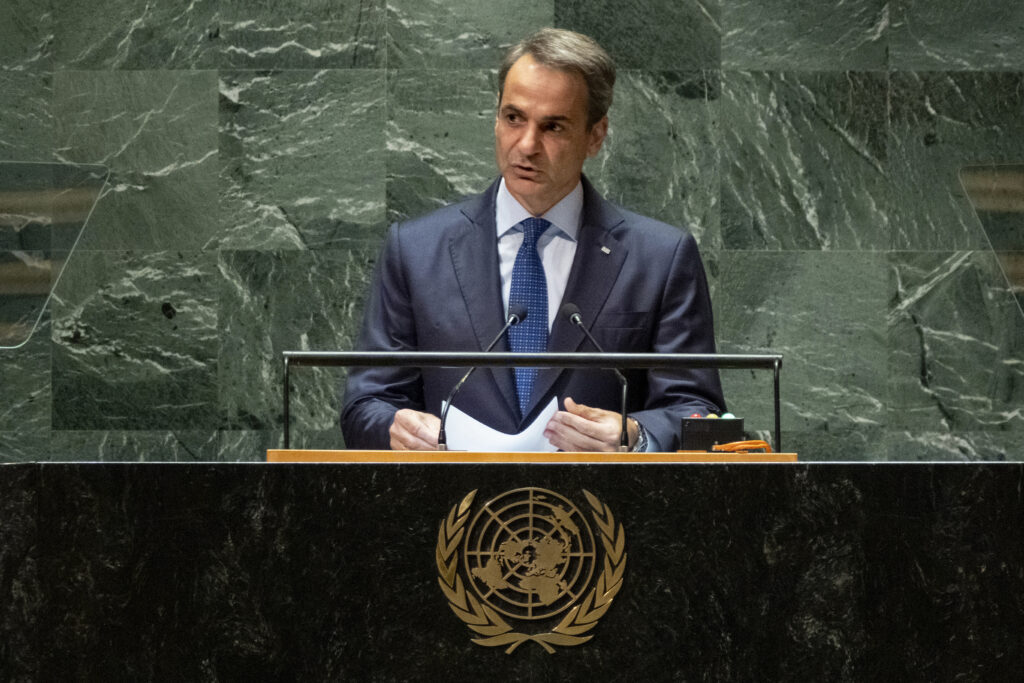 Κλιματική κρίση, μετανάστευση, Ελληνοτουρκικά, Ουκρανία – Οι τέσσερεις άξονες της ομιλίας του Πρωθυπουργού στη Γενική Συνέλευση του ΟΗΕ