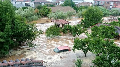 Είδη πρώτης ανάγκης για τους πλημμυροπαθείς της Φαλάνης από τη Φιλόπτωχο Ανδρών Θεσσαλονίκης