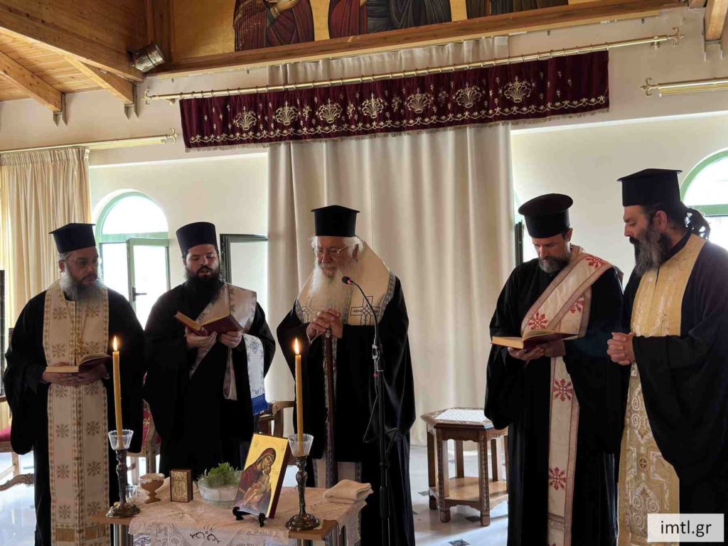 Αγιασμός για το νέο εκκλησιαστικό έτος και η εορτή του Οσίου Μελετίου στη Λιβαδειά