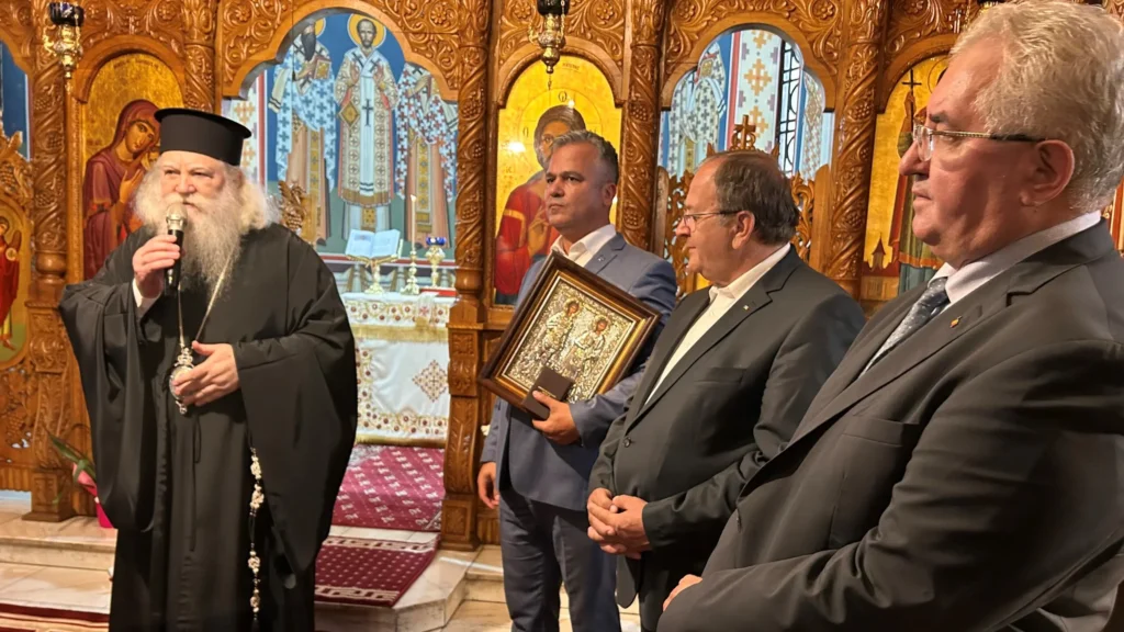 Ministrul Dezvoltării a vizitat șantierul de restaurare de la Mănăstirea „Sf. Ioan cel Nou de la Suceava”