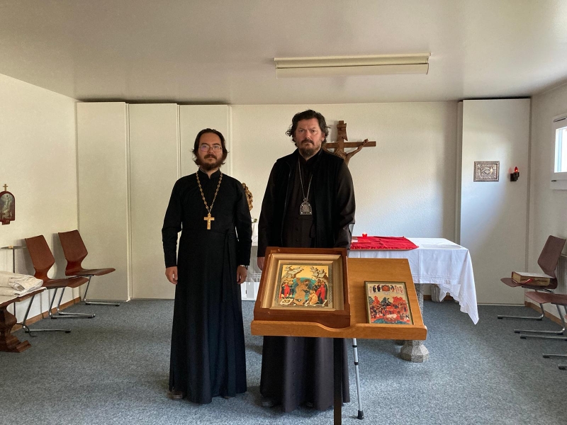 Патриарший экзарх Западной Европы посетил новообразованные общины в Верхней Савойе и Лозанне