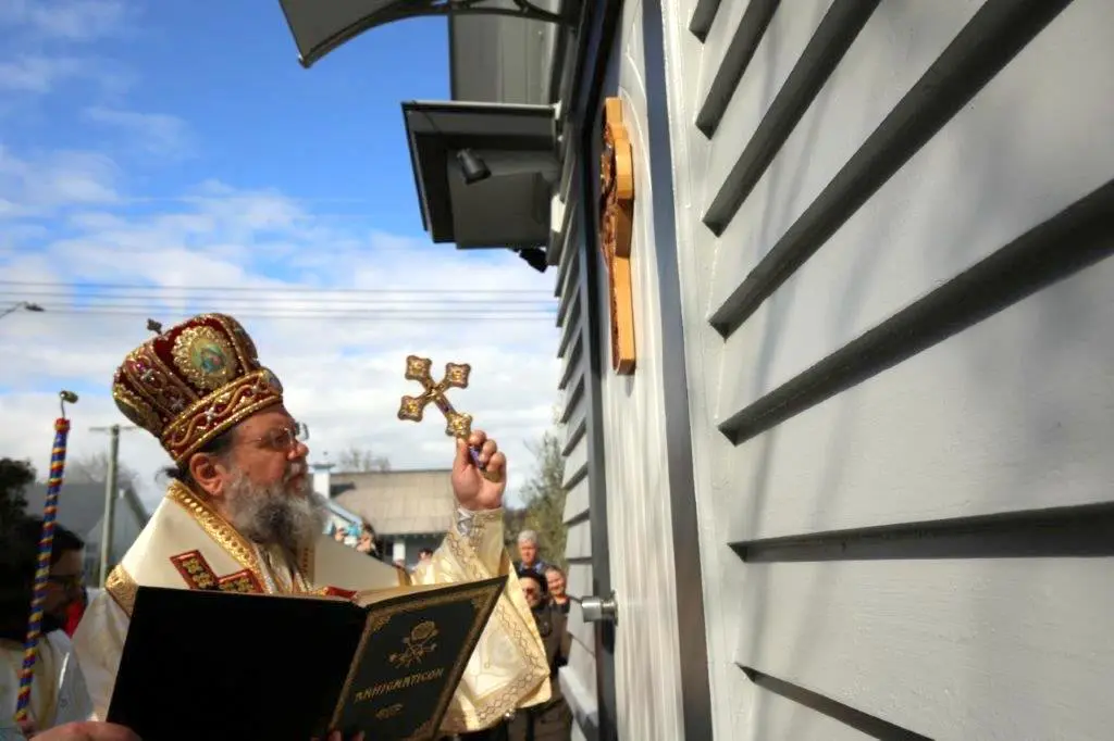 A fost sfinţită biserica Sf. Gheorghe din Hamilton, Noua Zeelandă