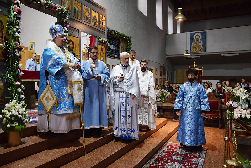 Иерарх Московского Патриархата принял участие в празднике крестной славы сербского прихода в Вене