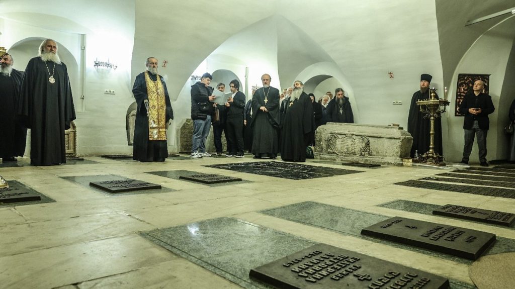 მოსკოვში დონელის მონასტერში ლოცვით პატივი მიაგეს მონასტერში დაკრძალულ ქართული სამეფო და სათავადო გვარების წარმომადგენელთა ხსოვნას