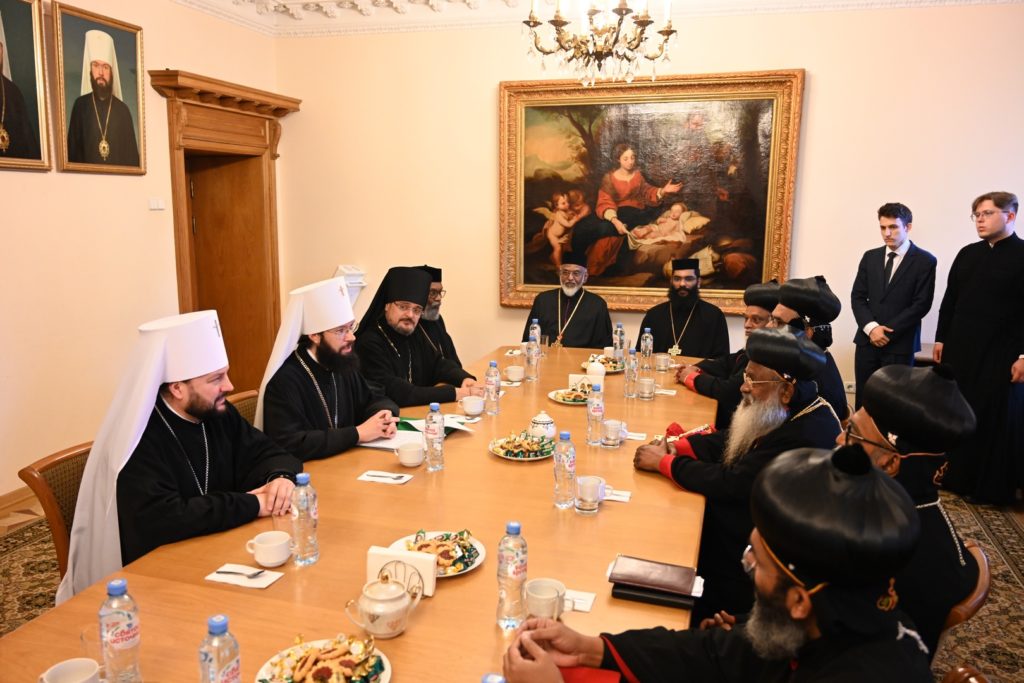 Состоялась встреча председателя ОВЦС с Предстоятелем Маланкарской Церкви Индии