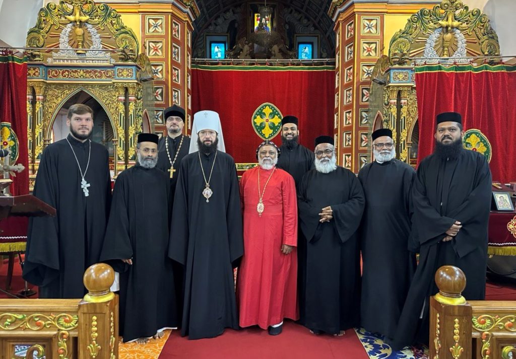 Митрополит Волоколамский Антоний посетил Коттаямскую семинарию