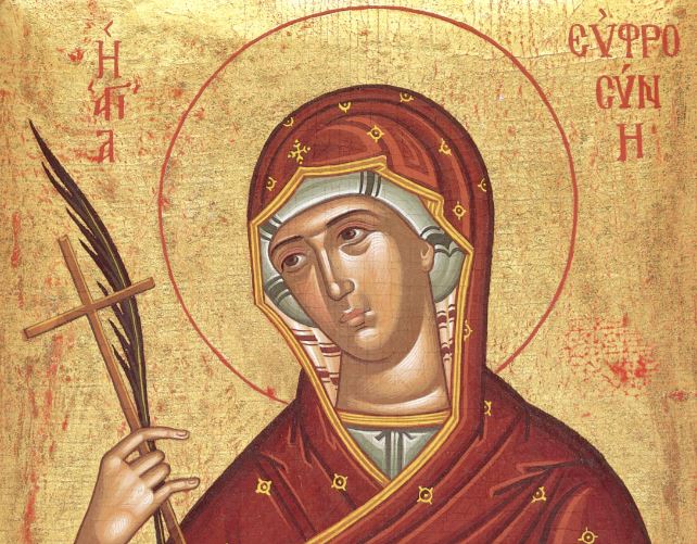 25 Σεπτεμβρίου: Εορτάζει η Αγία Ευφροσύνη