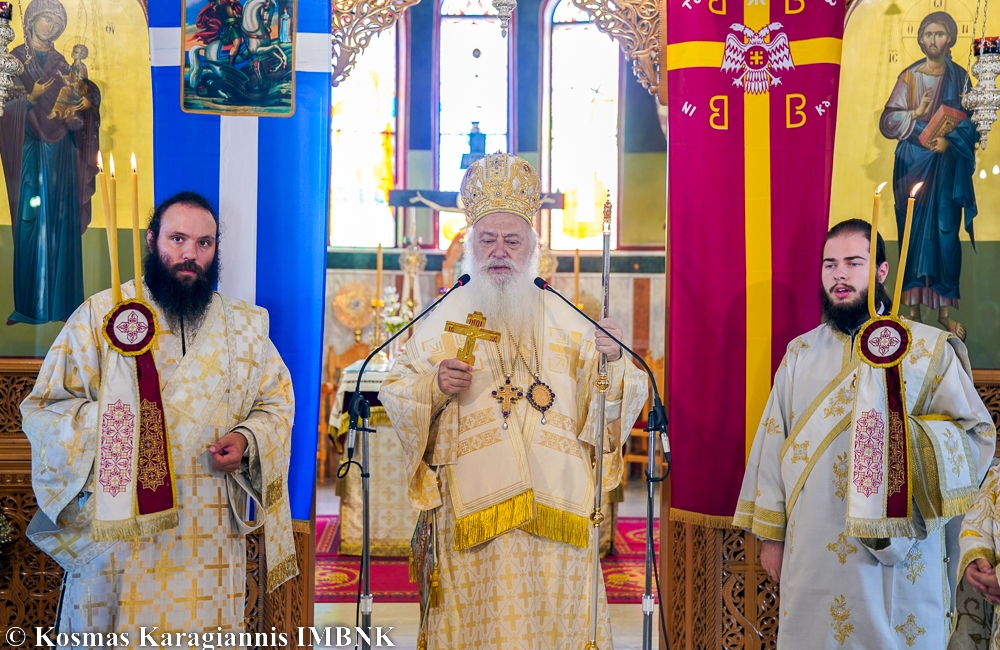Η εορτή του Αγίου Συμεών Αρχιεπισκόπου Θεσσαλονίκης στον Σταυρό Ημαθίας