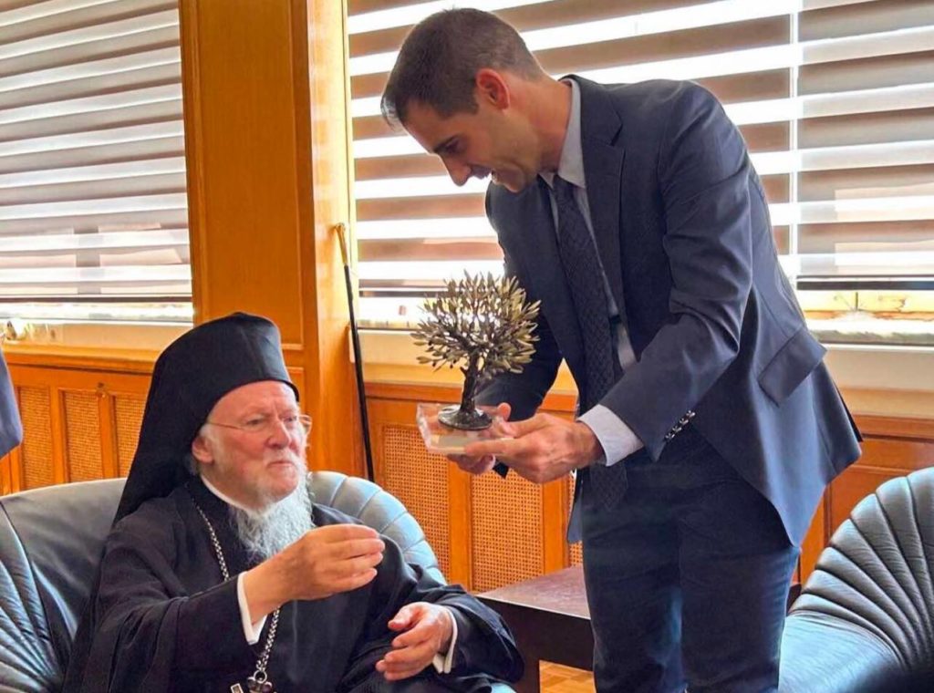 Ο Αντιπεριφερειάρχης Π.Ε. Ηλείας για την επίσκεψη του Οικουμενικού Πατριάρχη