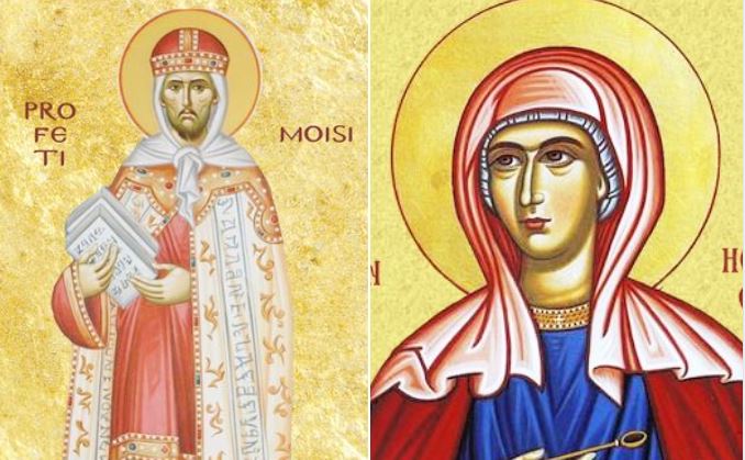 Profeti Moisi. Oshënare Hermiona, bija e Apostull Filipit. Shën Petroni. Hierodëshmor Vavila
