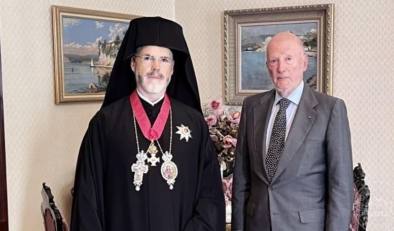 Западно- и Средноевропейският митрополит Антоний бе награден с царския орден “Св. Александър”