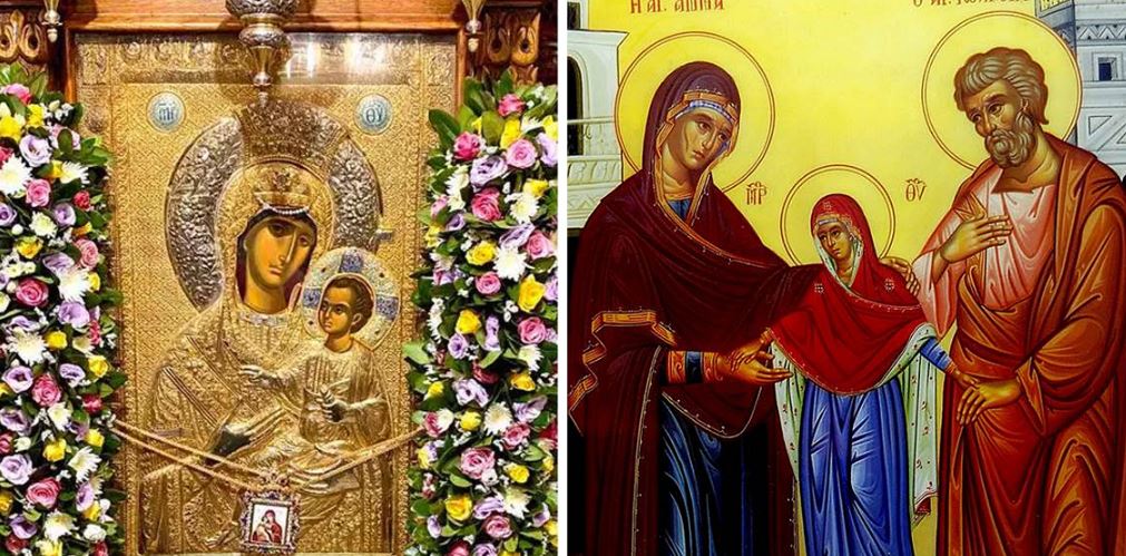 Αγρυπνία Αγίων Θεοπατόρων Ιωακείμ και Άννης στο Μητροπολιτικό Παρεκκλήσιο Αγίας Παρασκευής στη Ν. Ιωνία