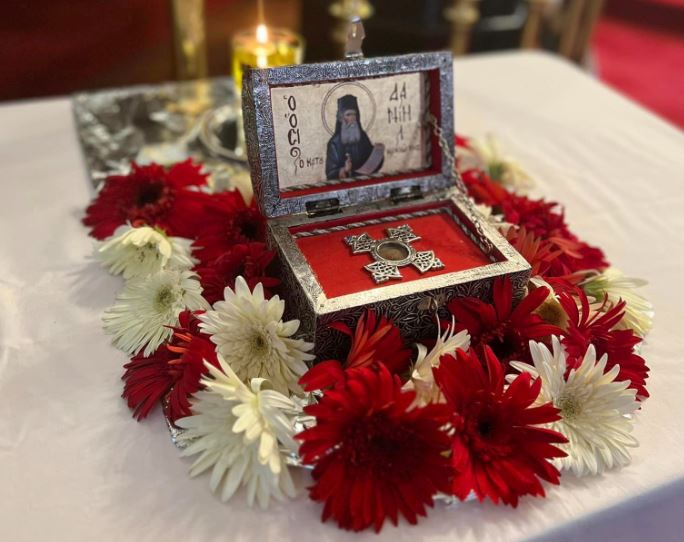 Μνήμη Οσίου Δανιήλ του Κατουνακιώτη στον Ιερό Ναό Αγίου Γεωργίου Μακροχωρίου