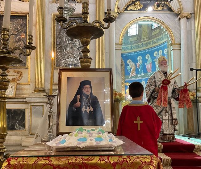 Ο Αλεξανδρείας Θεόδωρος τέλεσε το μνημόσυνο του Μακαριστού Πατριάρχη Πέτρου Ζ’