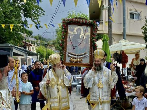 Λιτάνευση της Ι.Εικόνας της Αντιφωνητρίας και εορτασμός του Γενεθλίου της Θεοτόκου στα Μυριοκέφαλα Ρεθύμνου