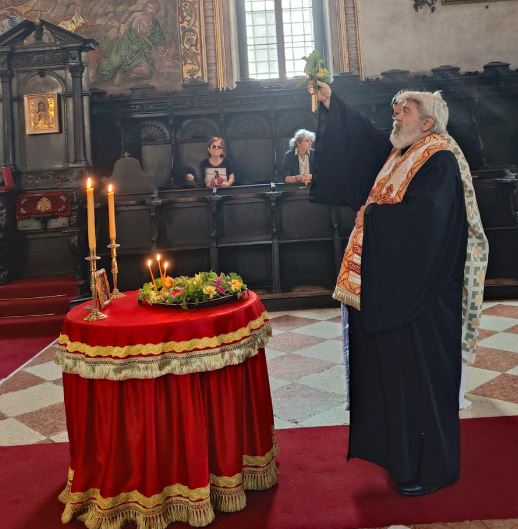 Βενετία: Η εορτή της Ύψωσης του Τιμίου Σταυρού στον Καθεδρικό Ιερό Ναό του Αγίου Γεωργίου των Ελλήνων