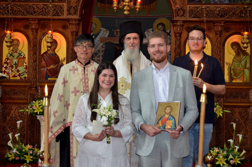 Ταξίδεψαν από την Αμερική για την τέλεση του Γάμου στην Ορθόδοξη Μητρόπολη Κορέας