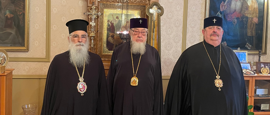 Ο Μητροπολίτης Βόστρων Τιμόθεος στον Προκαθήμενο της Εκκλησίας της Πολωνίας