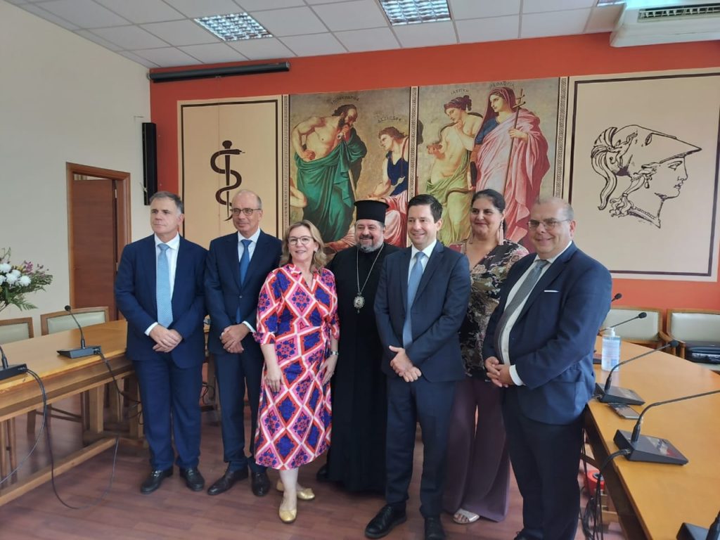 Για τρίτη συνεχόμενη χρονιά ο Μητροπολίτης Ζάμπιας τέλεσε τον Αγιασμό στην Ιατρική Σχολή ΕΚΠΑ
