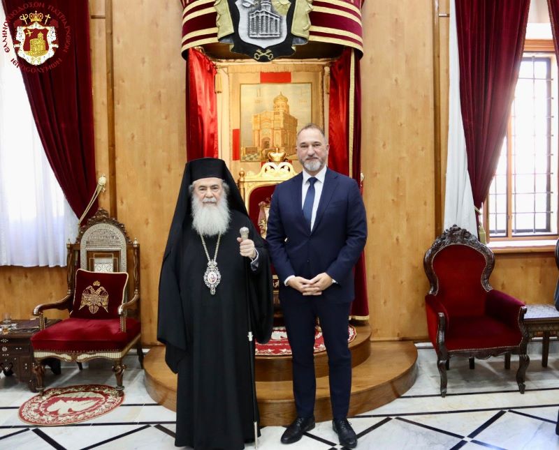 Ο νέος Γενικός Πρόξενος της Ελλάδας στον Πατριάρχη Ιεροσολύμων
