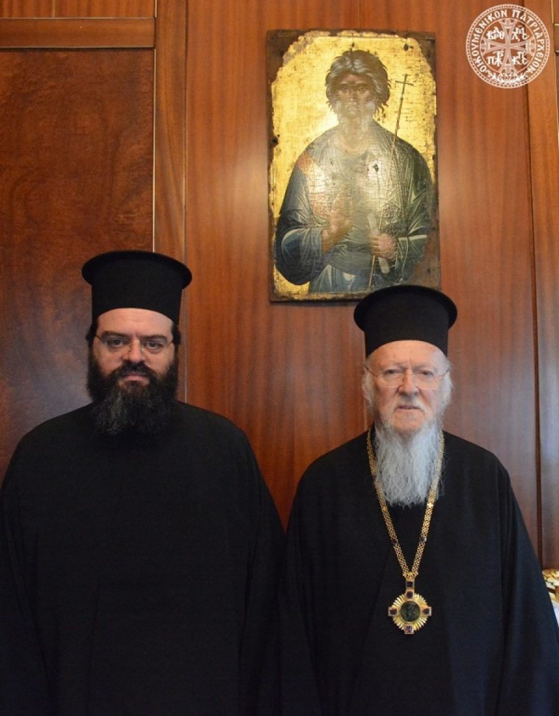 Τηλεφωνική επικοινωνία Οικουμενικού Πατριάρχη με τον Μητροπολίτη Μαρωνείας