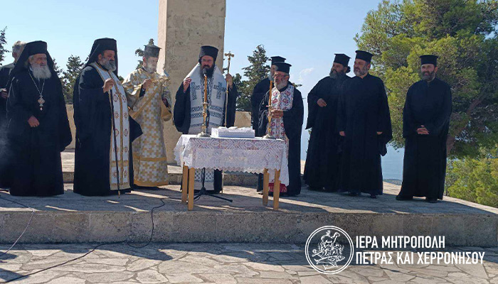 Ο Μητροπολίτης Πέτρας  στην Επέτειο του Ολοκαυτώματος της Βιάννου