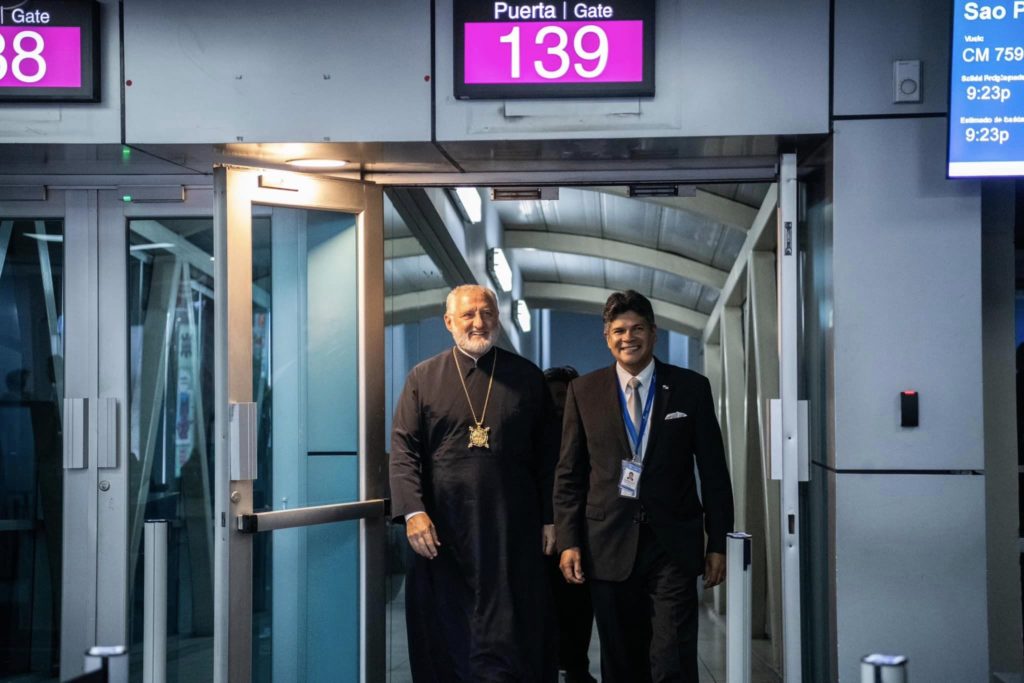Ξεκίνησε η επίσημη επίσκεψη του Αρχιεπισκόπου Αμερικής στον Παναμά