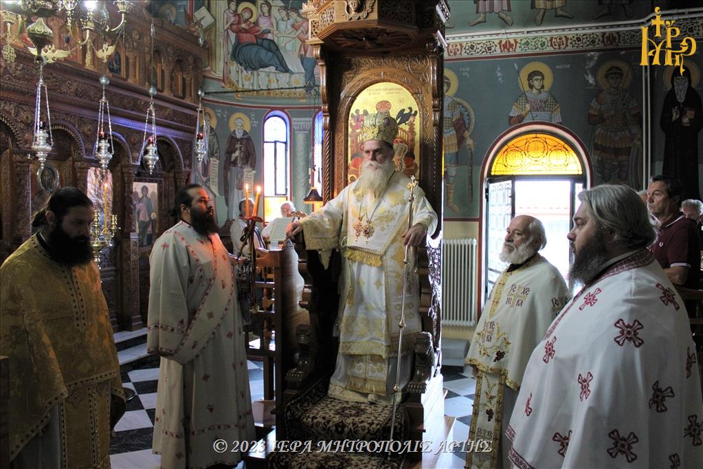 Πανηγύρισε η Ιερά Μονή της Παναγίας Ροβελίστης Άρτης