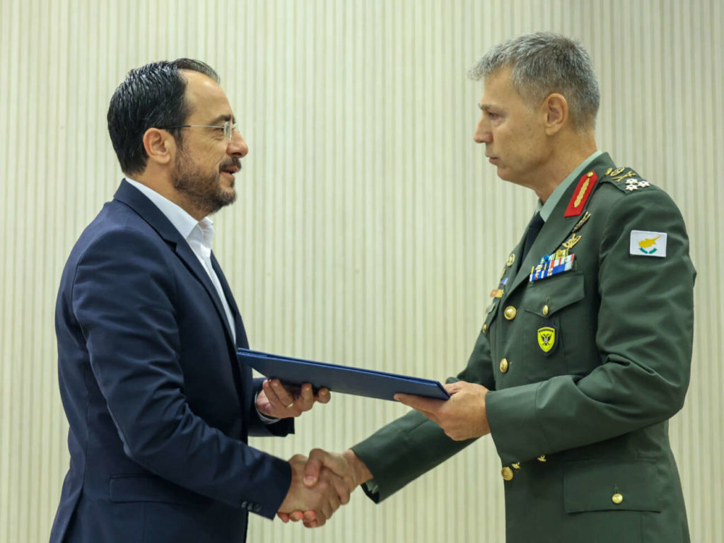 Εθνική Φρουρά: Ανήμερα της Ημέρας των Ενόπλων Δυνάμεων ανέλαβε καθήκοντα ο νέος Αρχηγός
