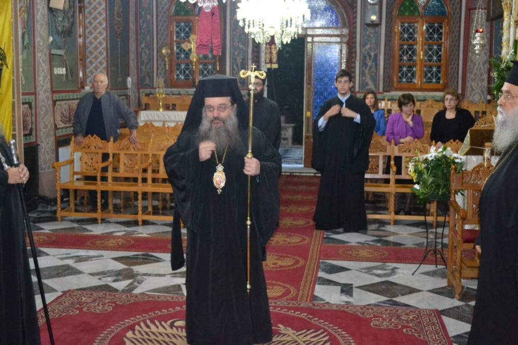 Ο Μητροπολίτης Χίου στην εορτή του Αγίου Λουκά στην ομώνυμη Ενορία του Βαρβασίου