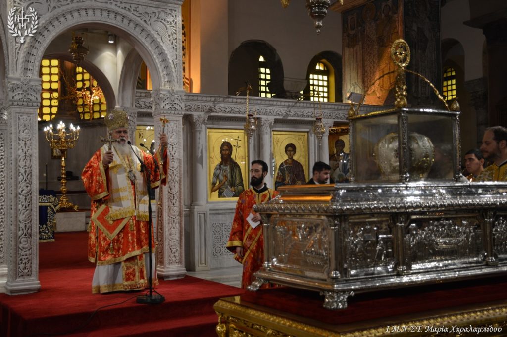 Ο Νεαπόλεως Βαρνάβας στον Άγιο Δημήτριο Θεσσαλονίκης