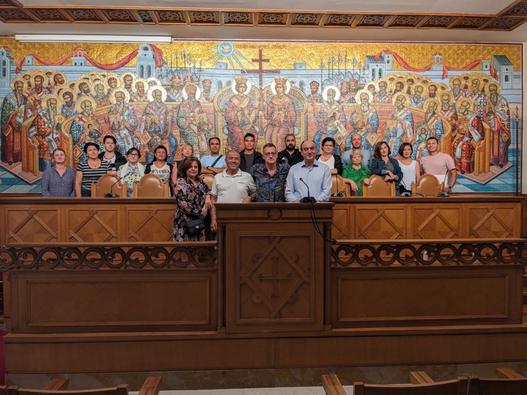 Οι μαθητές της «ΑΠΟΣΤΟΛΗΣ» στο Διορθόδοξο Κέντρο