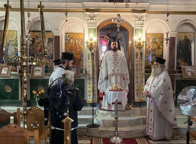 Ιερατική σύναξη των εφημερίων της Ερμιονίδος στον Ιερό Ναό Κοιμήσεως της Θεοτόκου