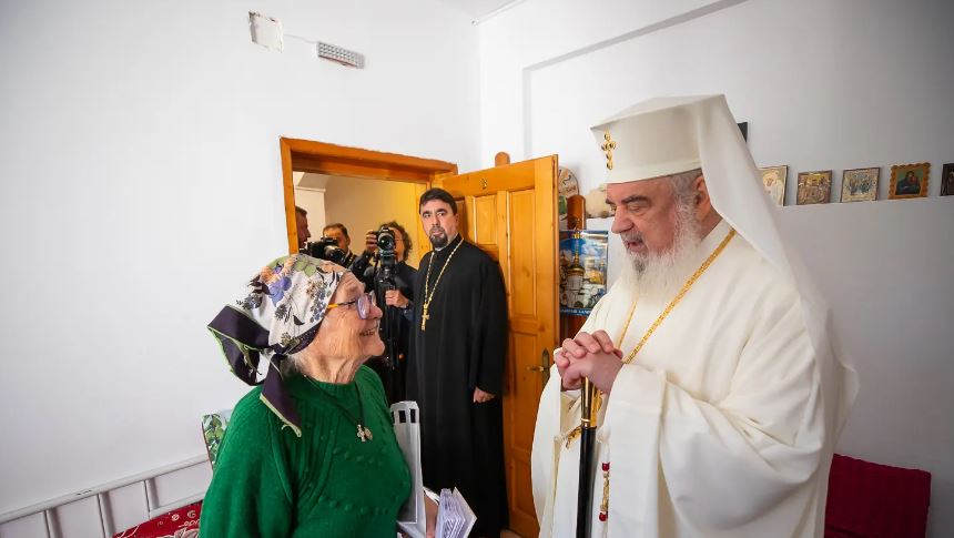 Ο Πατριάρχης Ρουμανίας επισκέφθηκε το Κέντρο Περίθαλψης Ηλικιωμένων γυναικείας Μονής στο Βουκουρέστι