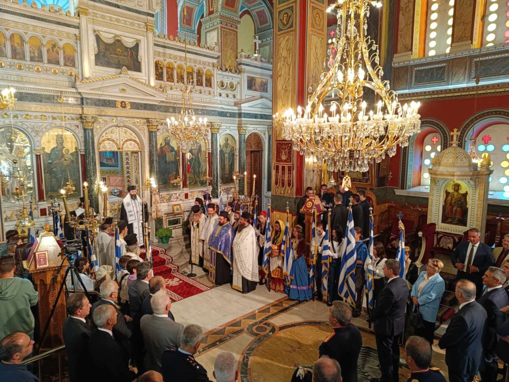 Η εορτή της Αγίας Σκέπης και της 28ης Οκτωβρίου στην Τρίπολη