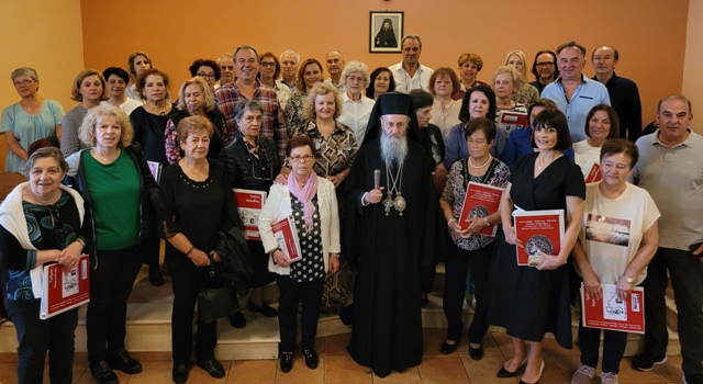 Ο Μητροπολίτης Ιερόθεος στον Ιερό Ναό Αγίας Παρασκευής Ναυπάκτου