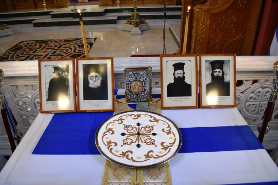 Μνημόσυνο υπέρ αναπαύσεως των εθνοϊερομαρτύρων κληρικών της Ιεράς Μητρόπολης Μαρωνείας