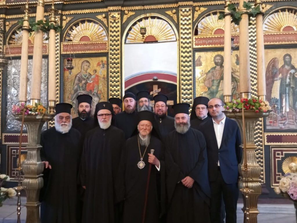 Ecumenical Patriarch Bartholomew visits the Georgian Community of Constantinople