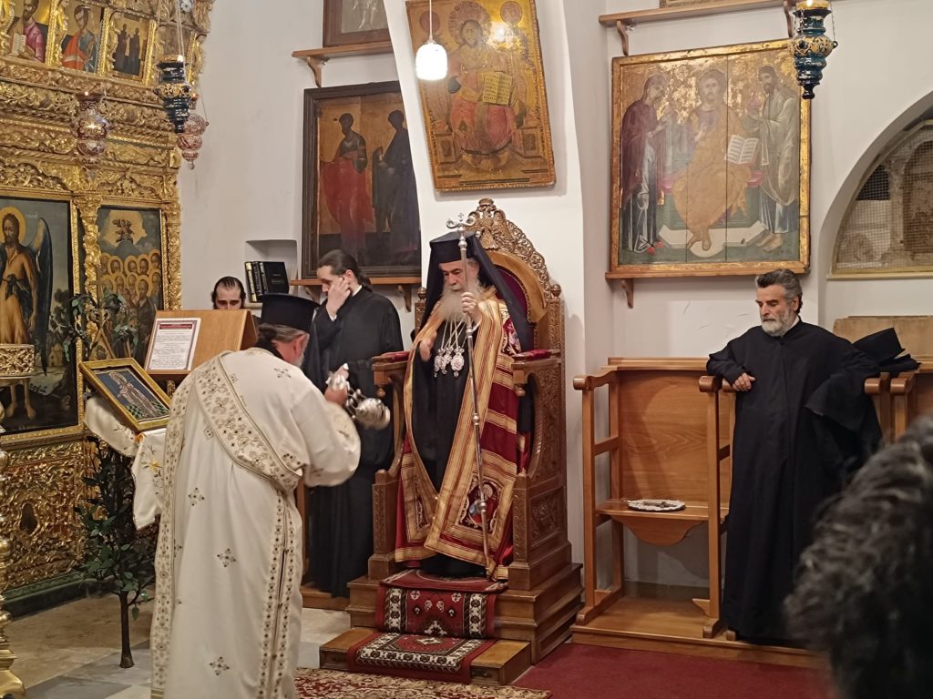 Η εορτή της Αγίας Θέκλας στο Πατριαρχείο Ιεροσολύμων