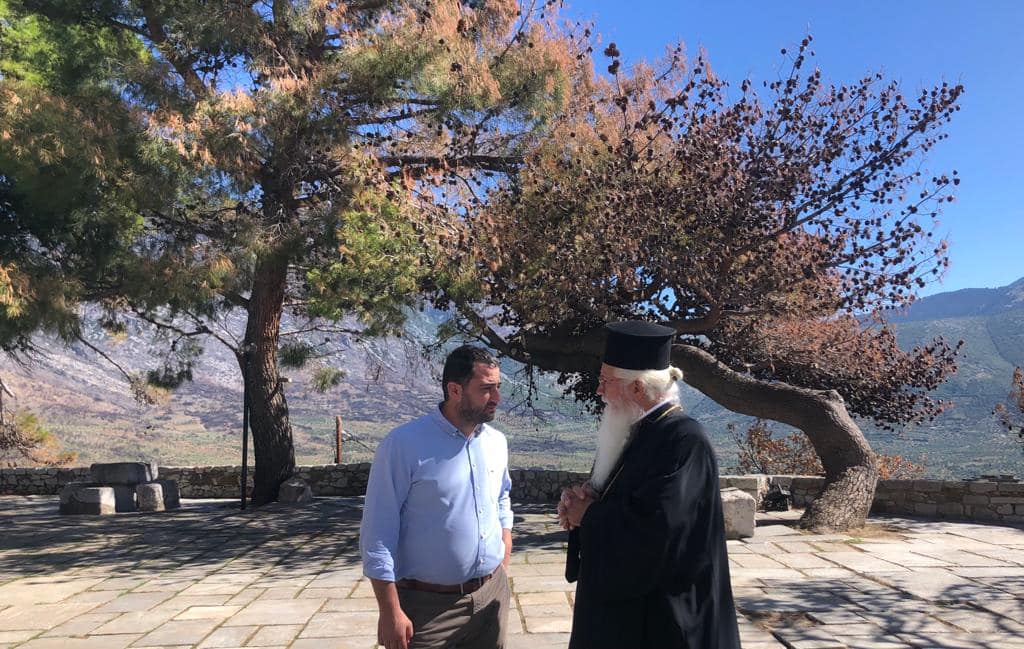 Η Περιφέρεια Στερεάς Ελλάδας συνδράμει στην αποκατάσταση της Ιεράς Μονής Οσίου Λουκά στη Βοιωτία