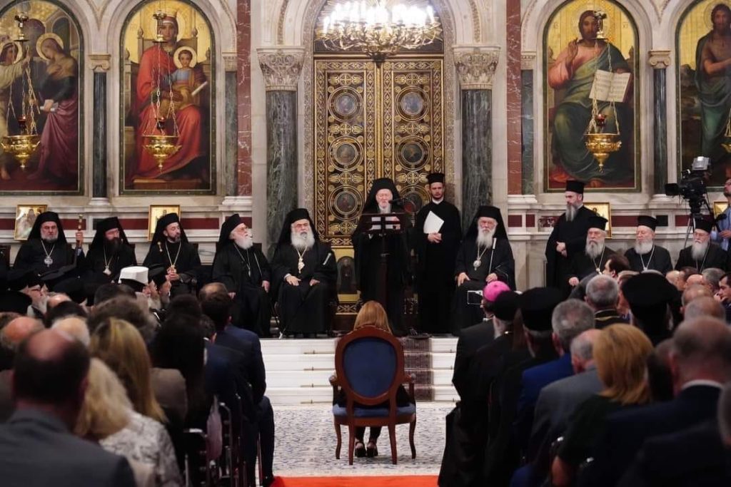 كلمة صاحب القداسة كاتدرائية البشارة اثينا